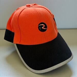 Rossignol Orange Black Hat Cap One Size Cotton
